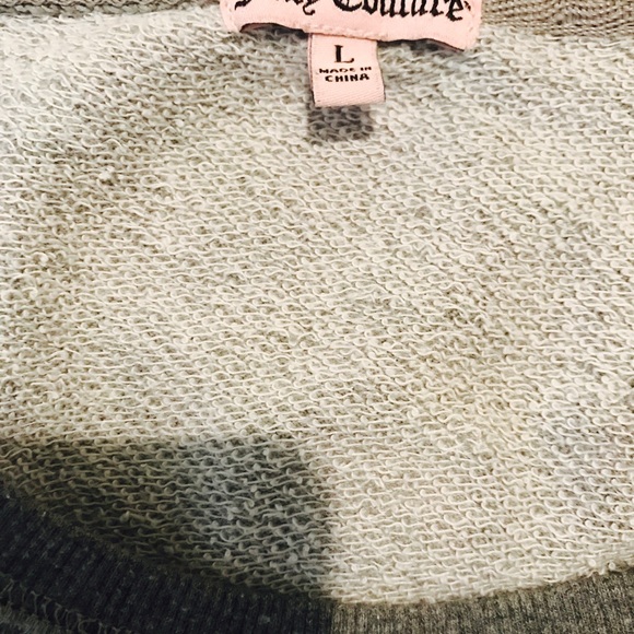 Off the shoulder Juicy Couture sweatshirt - Picture 3 of 3